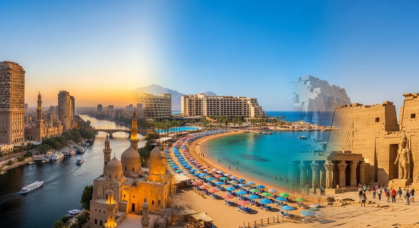 انتعاش كبير في السياحة المصرية مع ارتفاع إشغال الفنادق في المدن السياحية