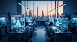 مختبر أبحاث طبية متطور في دبي يعكس توجه الإمارة لتعزيز الابتكار في قطاع الرعاية الصحية وعلوم الحياة.