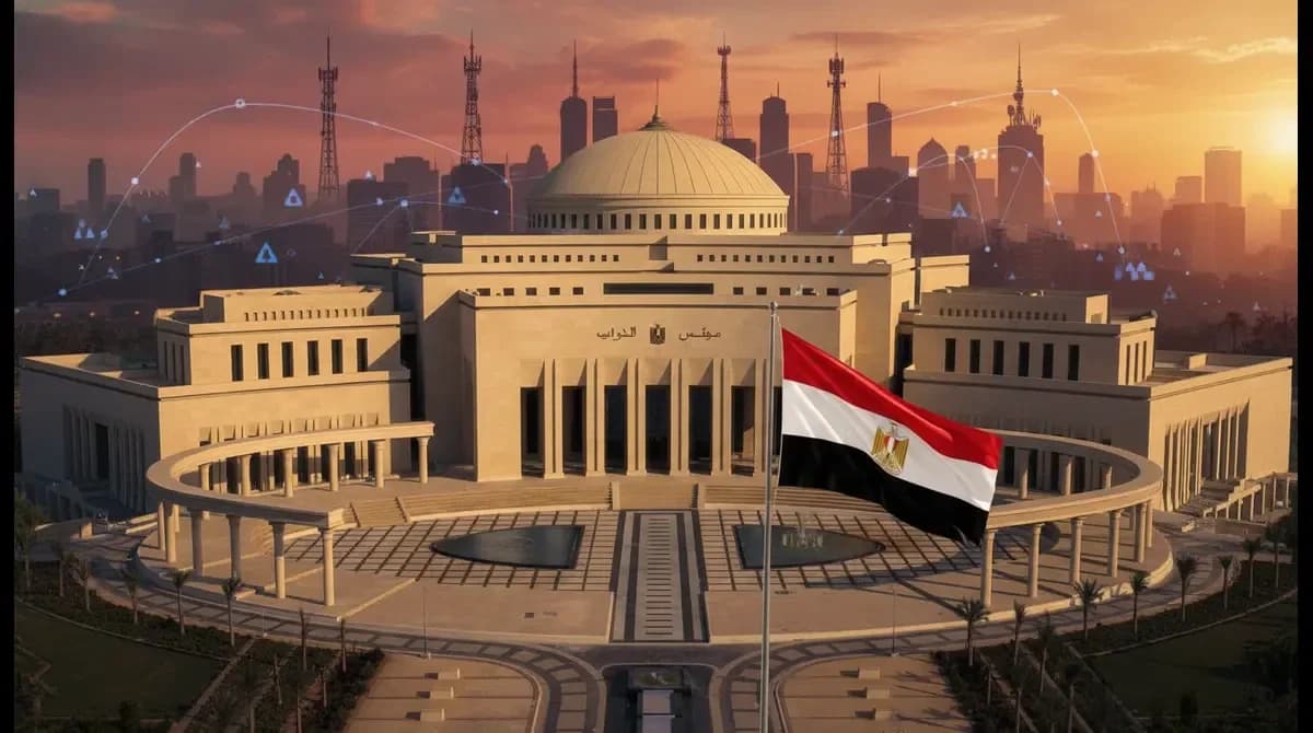 أبراج شبكات المحمول في مصر مع مناقشات داخل البرلمان حول أرباح شركات الاتصالات ودورها المجتمعي