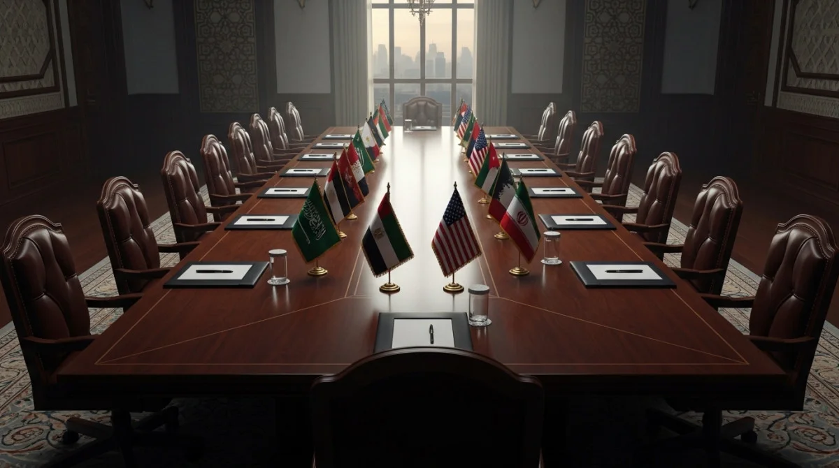 اجتماع دبلوماسي يعكس التوترات الإقليمية ومفاوضات واشنطن وطهران