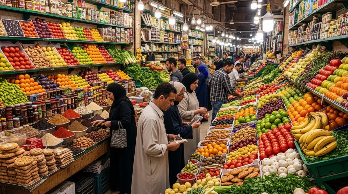 استقرار السلع الغذائية في الأسواق المصرية وتوافر المنتجات