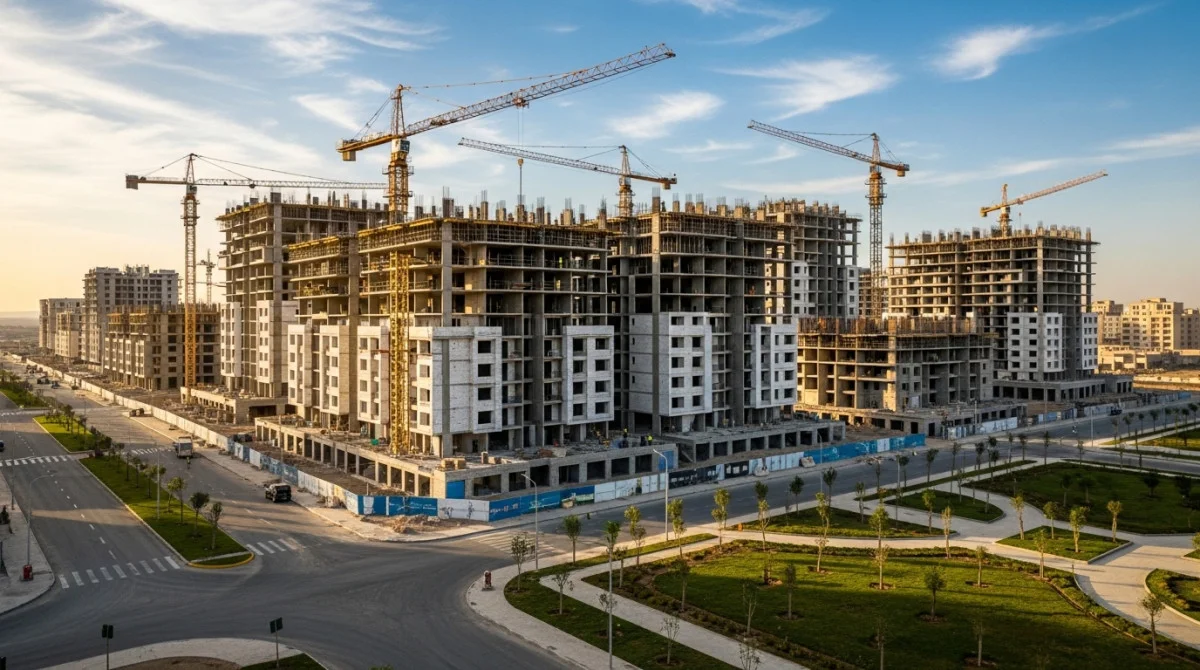 مشروعات سكنية حديثة قيد التنفيذ في المدن الجديدة ضمن مشروعي ديارنا وظلال في مصر