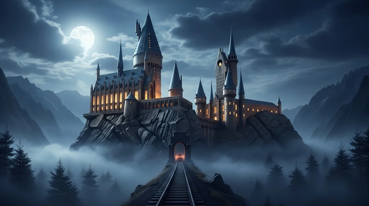 قلعة مستوحاة من عالم هاري بوتر في المسلسل الجديد من HBO