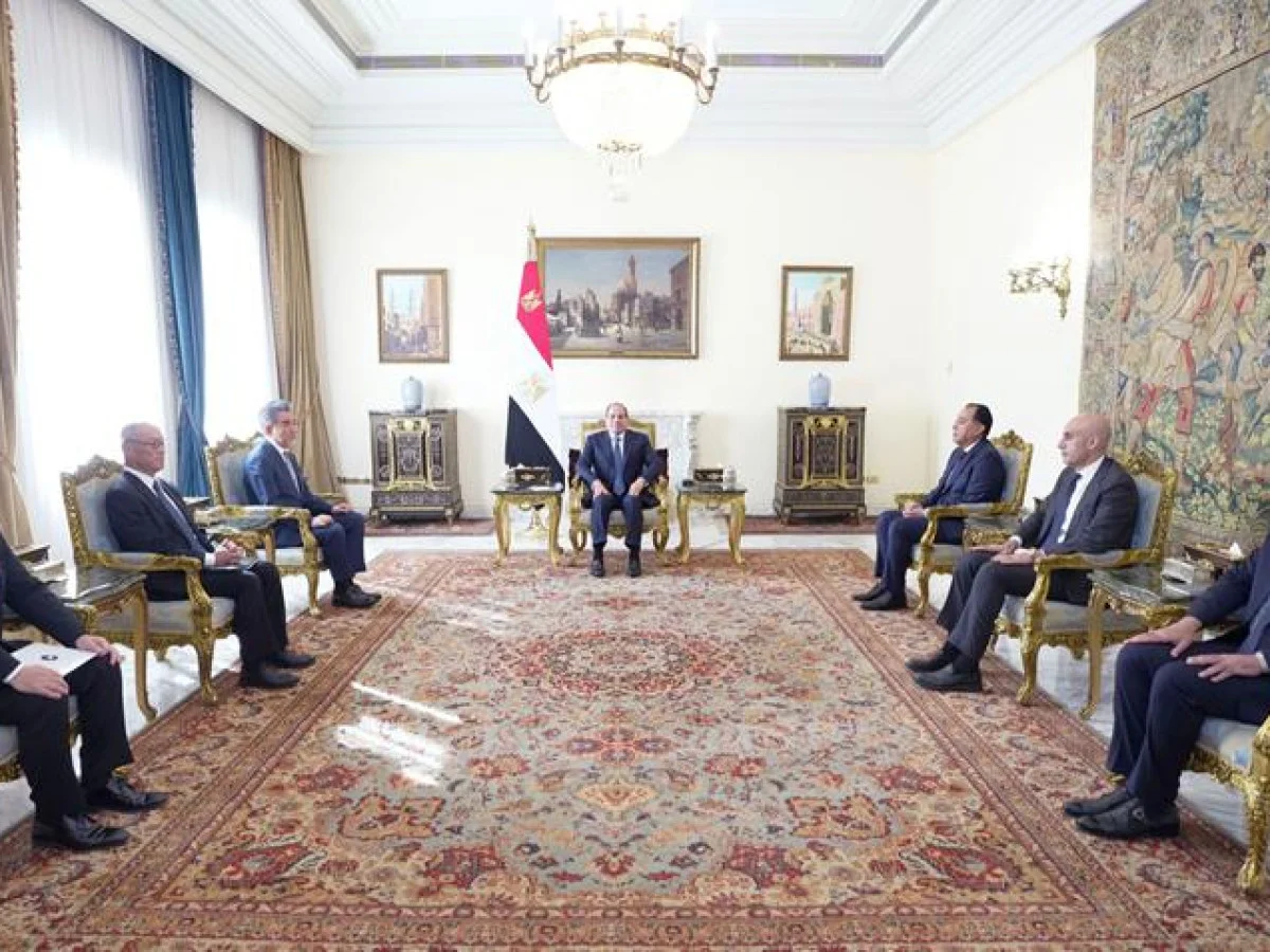 السيسي يبحث مع رئيس جامعة هيروشيما تعزيز التعاون التعليمي وتوظيف التكنولوجيا الحديثة