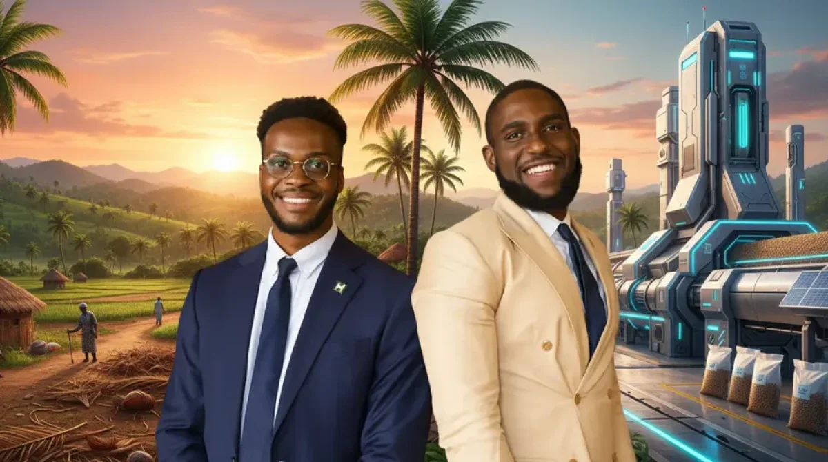 مؤسسو Releaf وتقنيات تحويل نفايات النخيل إلى قيمة اقتصادية في أفريقيا