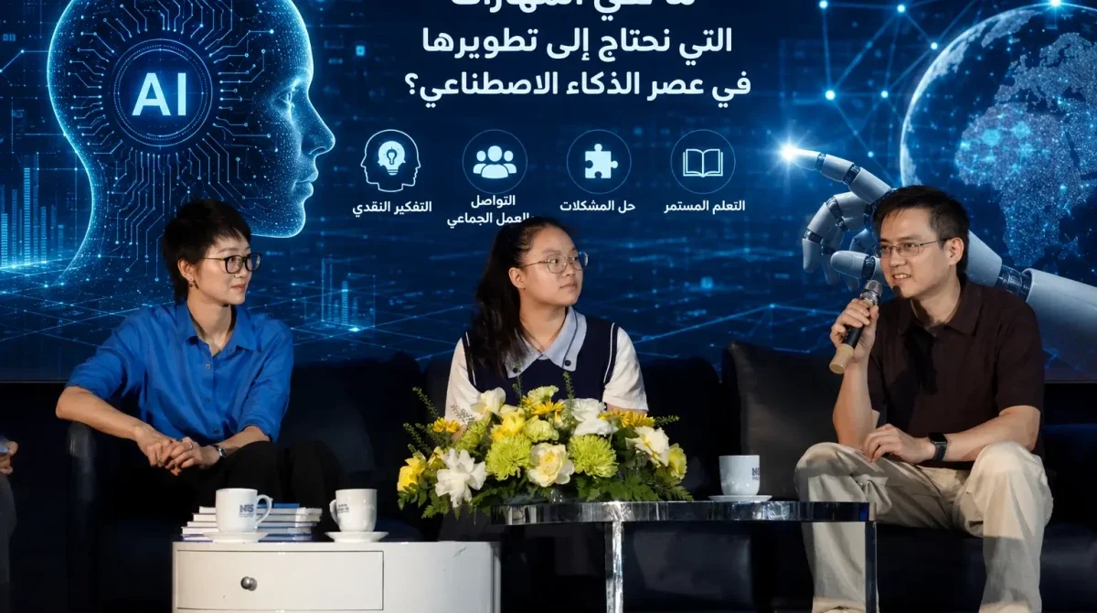 مهارات التفكير النقدي وحل المشكلات والتواصل والتعلم المستمر في عصر الذكاء الاصطناعي