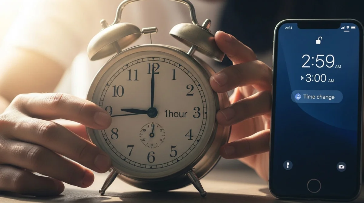 ضبط الساعة للتوقيت الصيفي في مصر مع تقديم الوقت ساعة واحدة