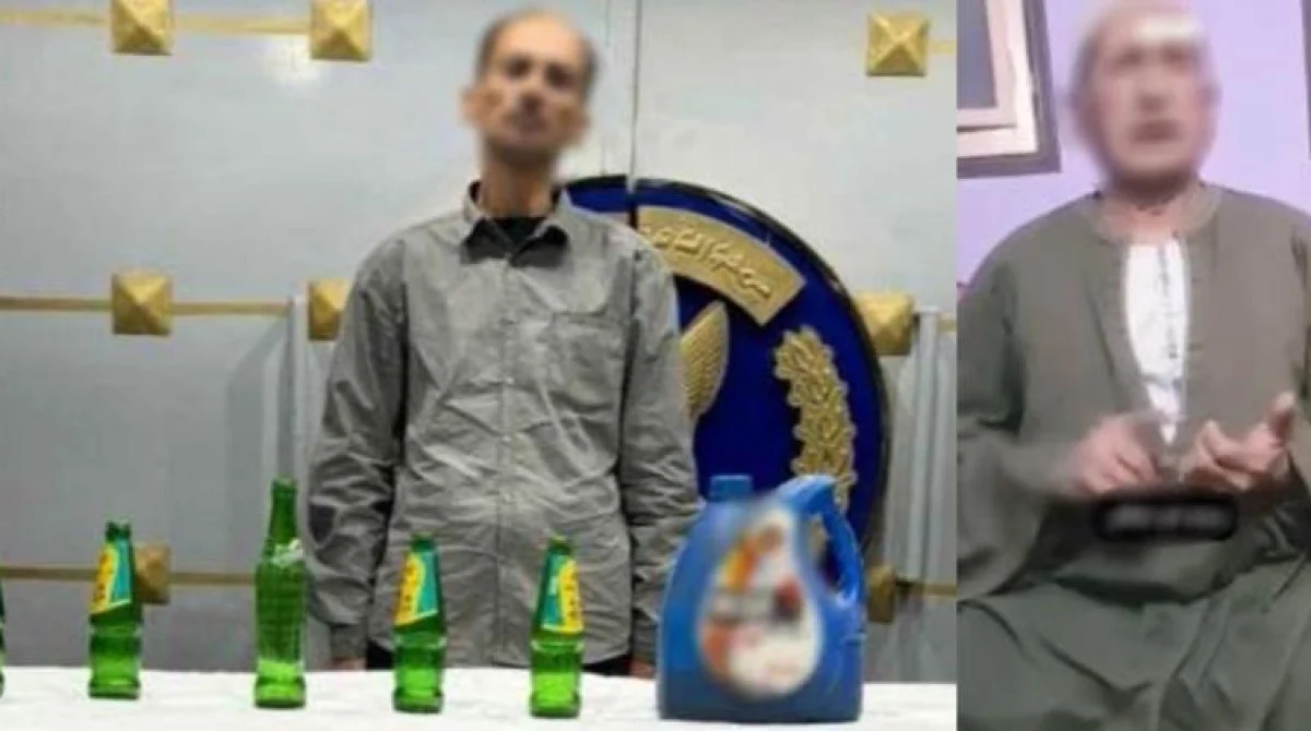 مشهد تعبيري داخل منزل يعكس واقعة عنف أسري في بني سويف بعد تهديد سائق لوالديه بالحرق